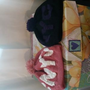 Two cute color Toboggans